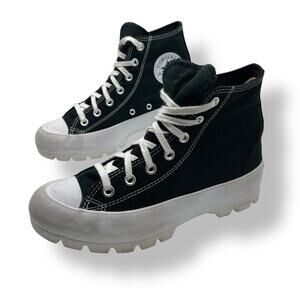 Converse Chuck Taylor All Star Lugged High Black Shoes Women’s 7.5